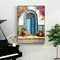 DIY Paint by Number for Adults and Kids, Acrylic Paint by Numbers for Beginner, 16” W x 20”L Easy Oil Painting for Gift Home Wall Decor (Blue Door)